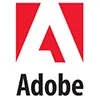 Adobe's angular A symbol and wordmark
