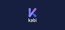 Kabi wordmark with a multicoloured K symbol
