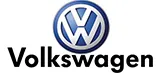 Volkswagen's circular VW emblem and wordmark
