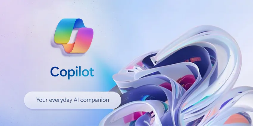 Microsoft Copilot promotional illustration